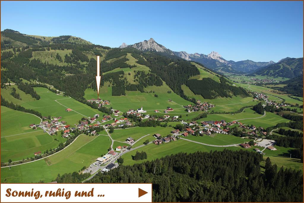 Auf Der Sonnenseite Apartamento Schattwald Exterior foto